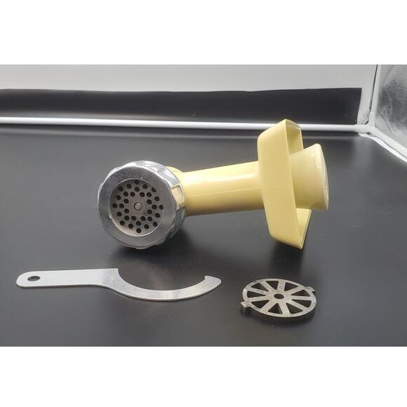 Oster Other - Vintage Oster Meat Grinder Accessosry for Oster Kitchen Center, Harvest Gold